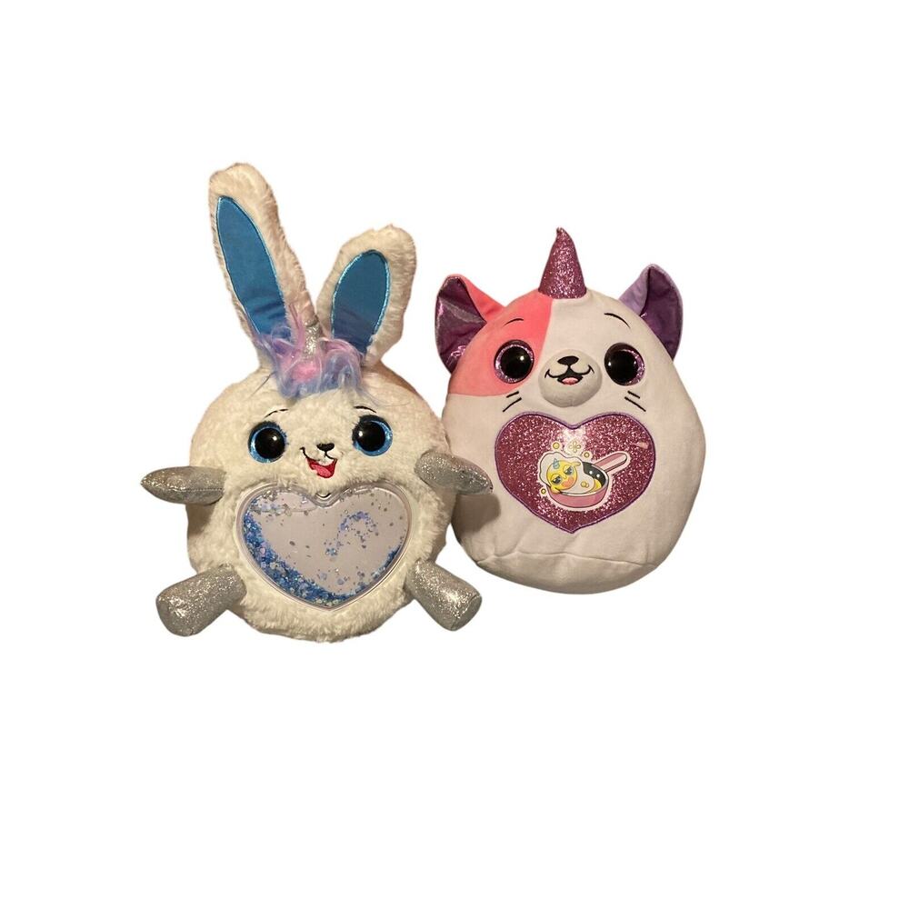 Zuru Rainbocorn Surprise Rabbit Unicorn Cat Plush Stuffed Animal Lot